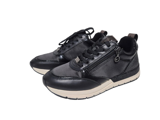 Tamaris Plateausneaker, navy, Gr. 37