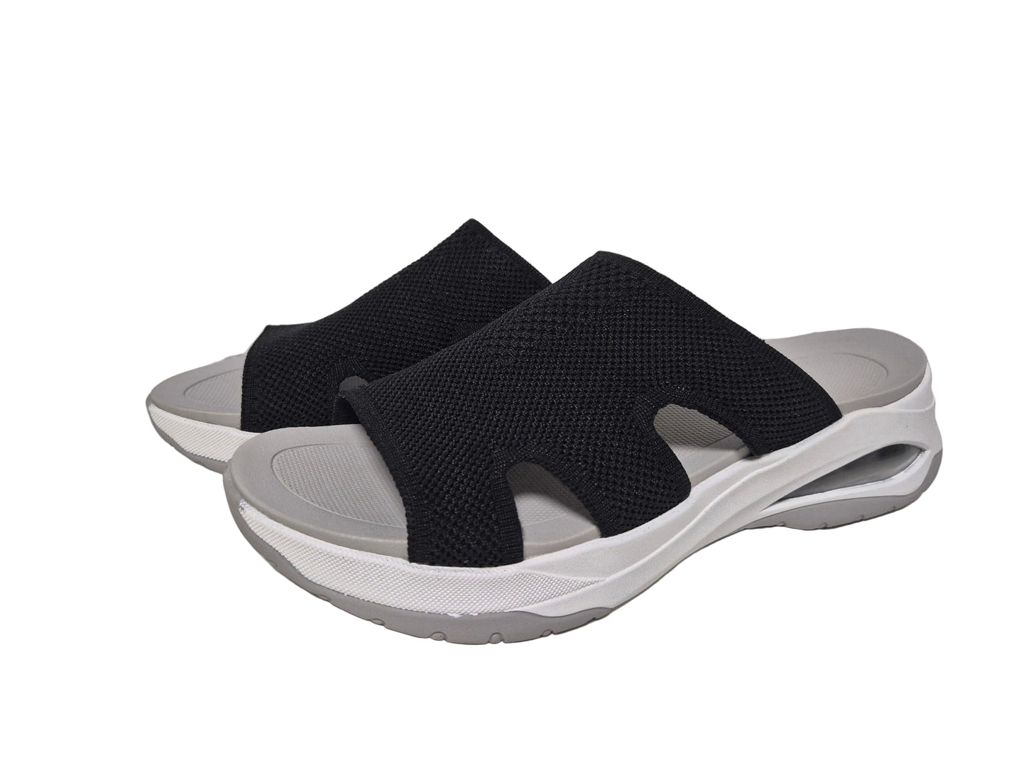 Rieker Sport Pantolette, schwarz, Gr. 42