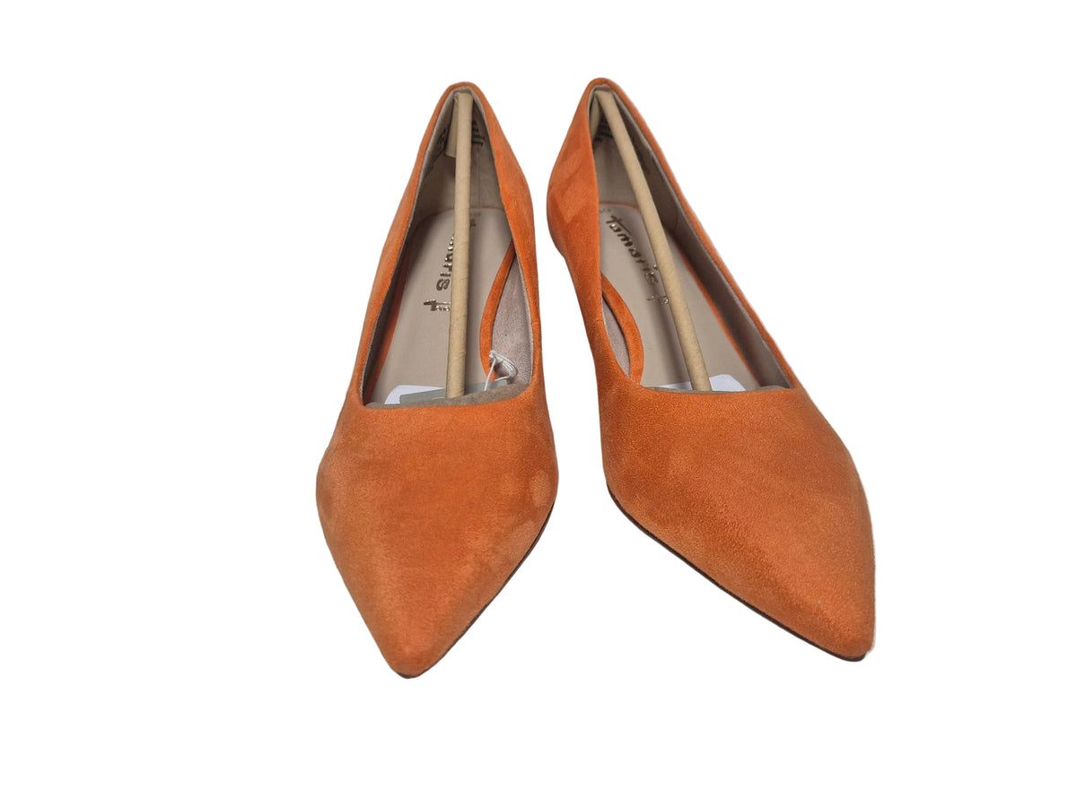 Tamaris Pumps, orange, Gr. 40