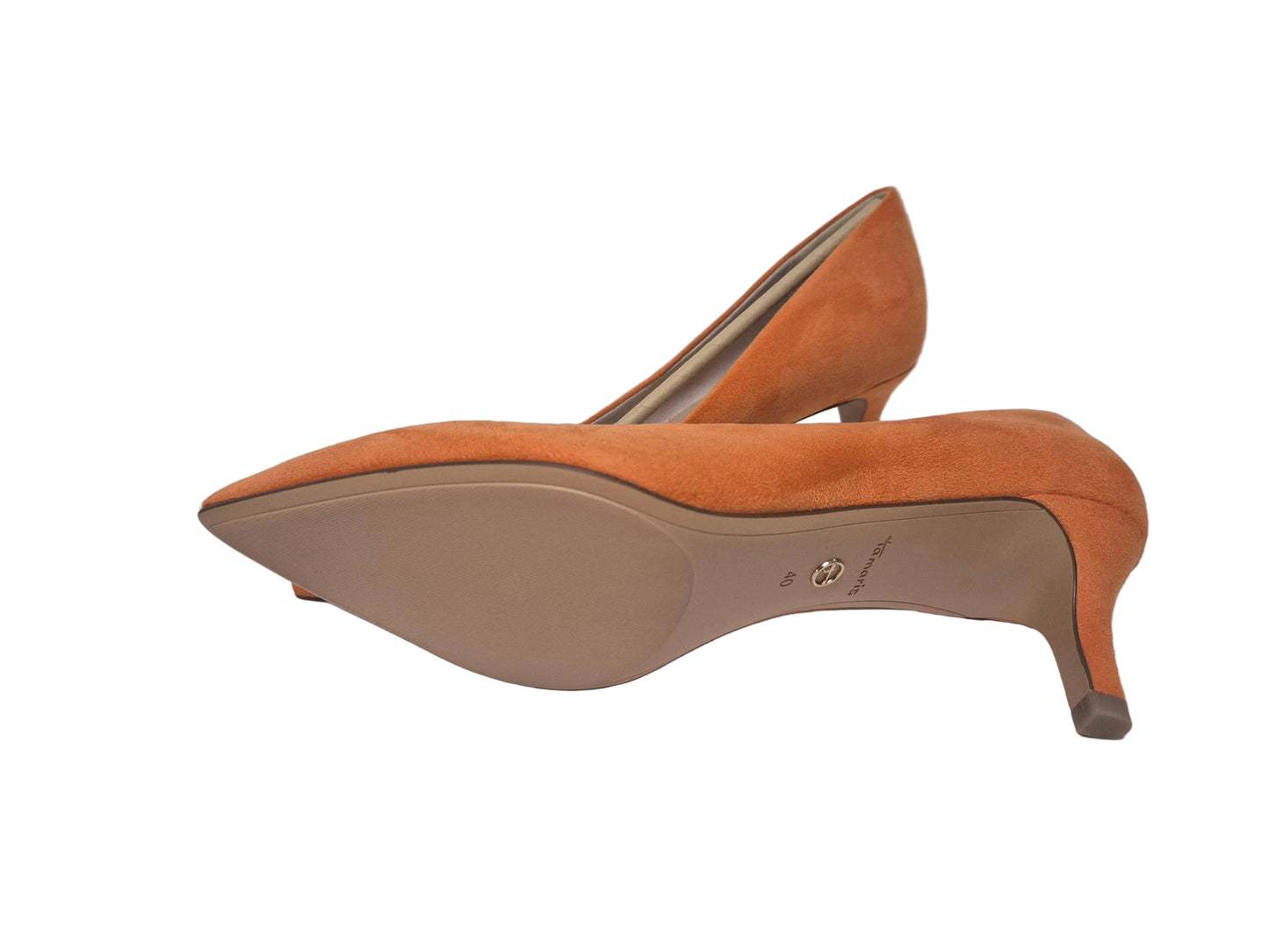 Tamaris Pumps, orange, Gr. 40