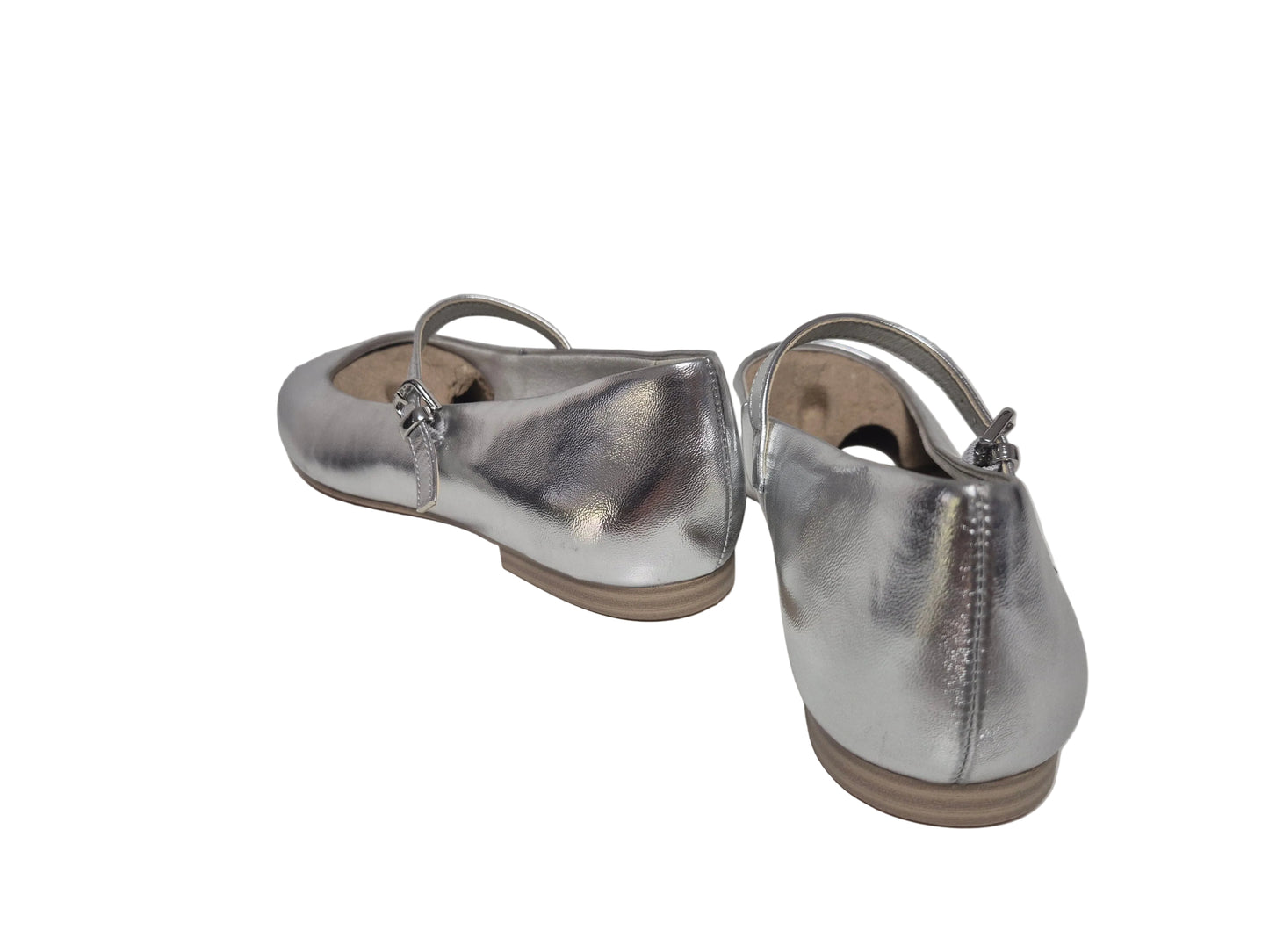 Tamaris Ballerina, silber, Gr. 39