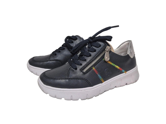 Rieker Keilsneaker, navy, Gr. 36