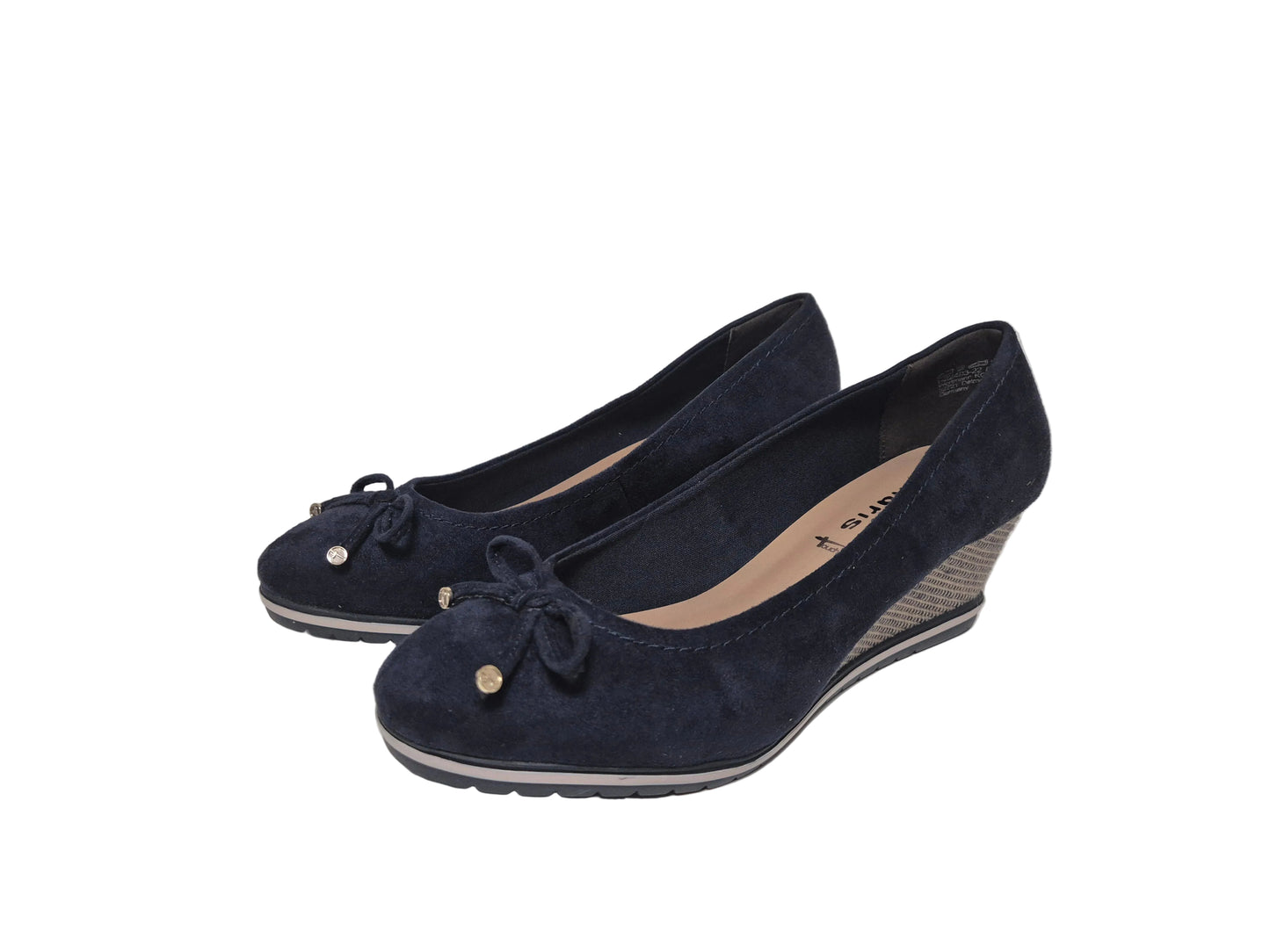 Tamaris Keilpumps, navy, Gr. 40