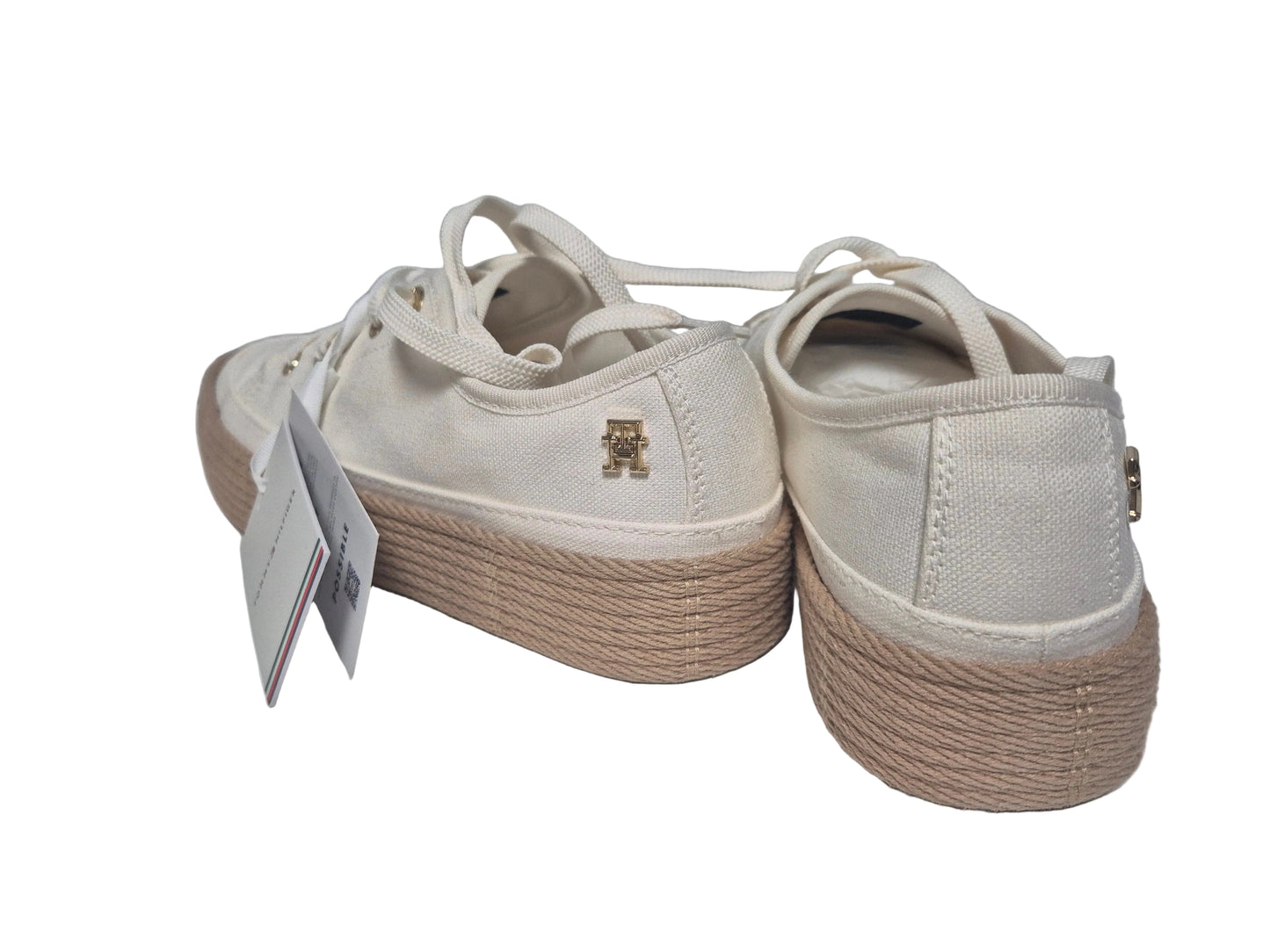 Tommy Hilfiger Plateausneaker, weiß, Gr. 37