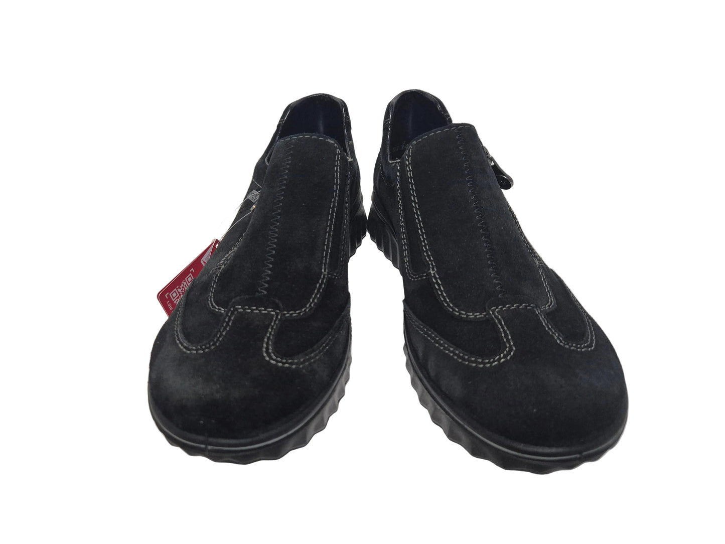 Rieker Slip-On Sneaker, schwarz, Gr. 42