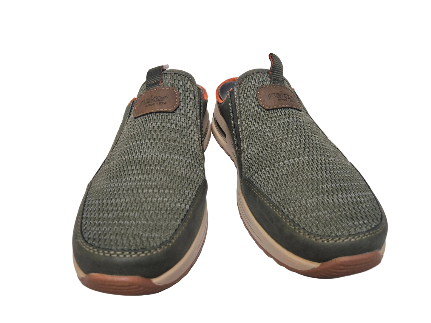 Rieker Clog Sneaker, khaki, Gr. 42