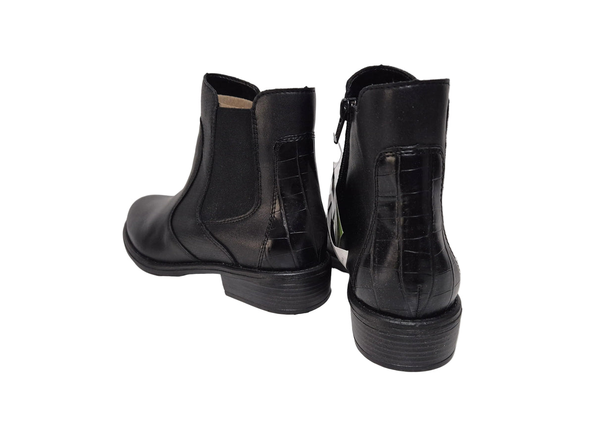 Remonte Chelsea Boots Stiefelette, schwarz, Gr. 37