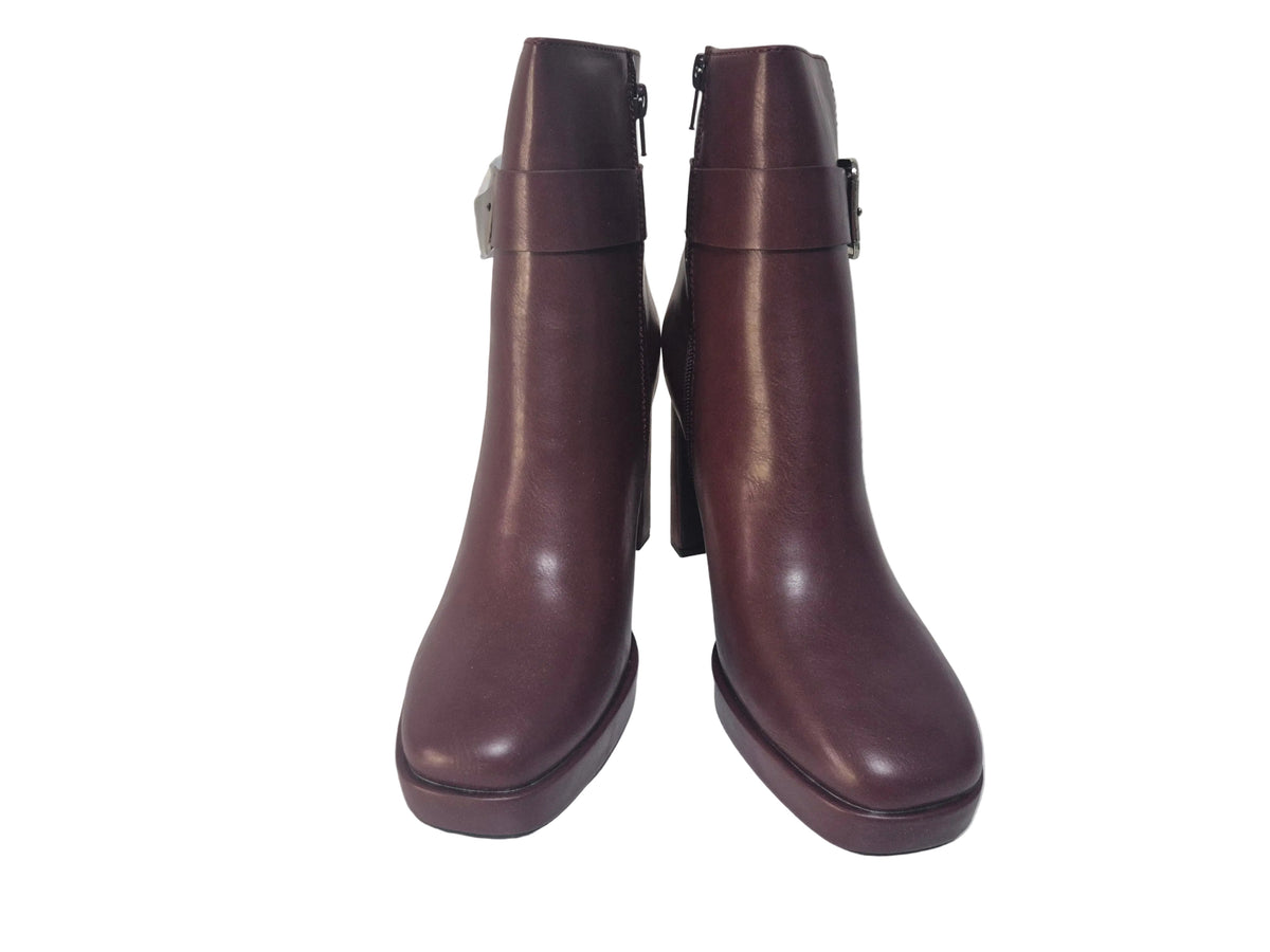 Aniston High-Heel Stiefelette, bordeaux, Gr. 41