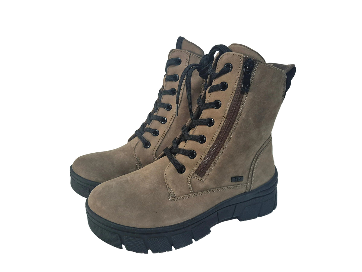 Caprice Snowboot Winterstiefel, taupe, Gr. 36