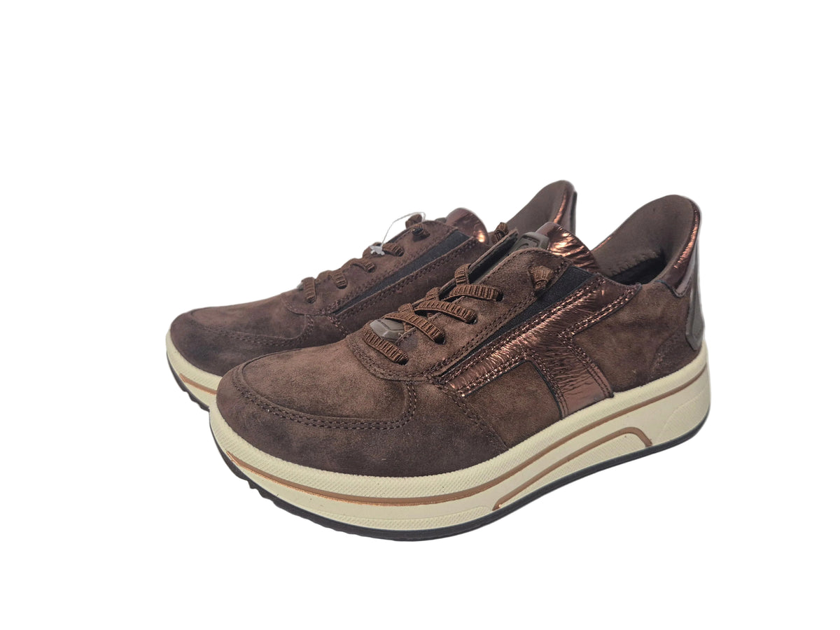 Ara Sapporo Sneaker, braun, Gr. 35 (2,5)
