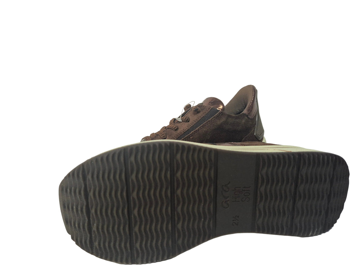 Ara Sapporo Sneaker, braun, Gr. 35 (2,5)