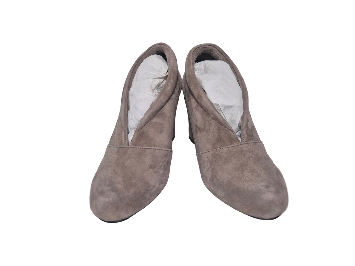 Andrea Conti Pumps Absatzschuhe Veloursleder, taupe, Gr. 35
