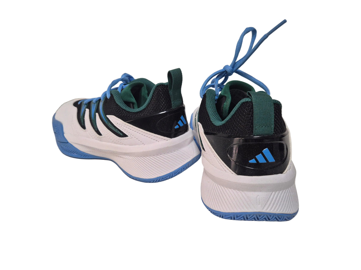 Adidas Dame Certified 3 Basketballschuh Sneaker, weiß-blau, Gr. 37 1/3