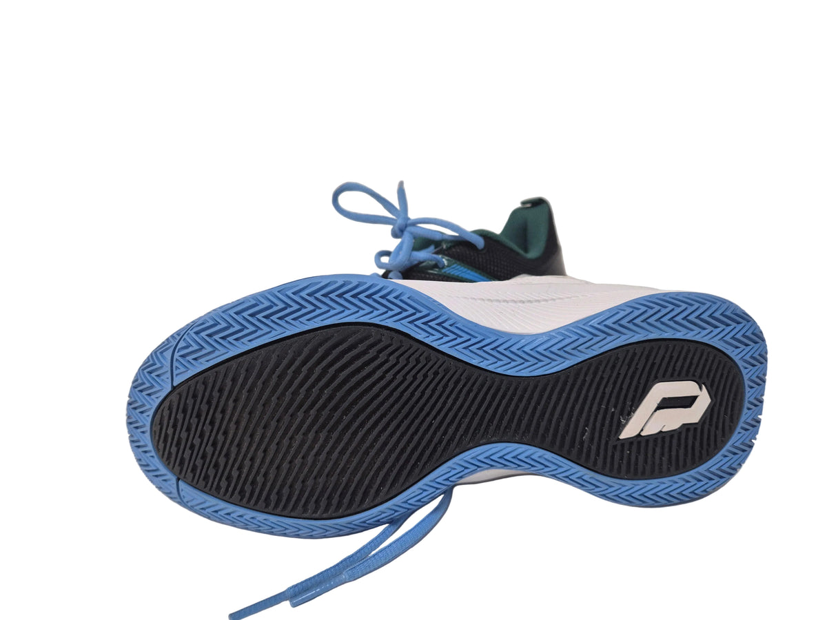Adidas Dame Certified 3 Basketballschuh Sneaker, weiß-blau, Gr. 37 1/3