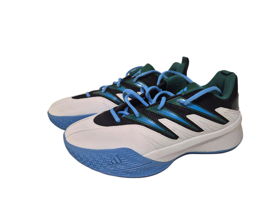 Adidas Dame Certified 3 Basketballschuh Sneaker, weiß-blau, Gr. 42