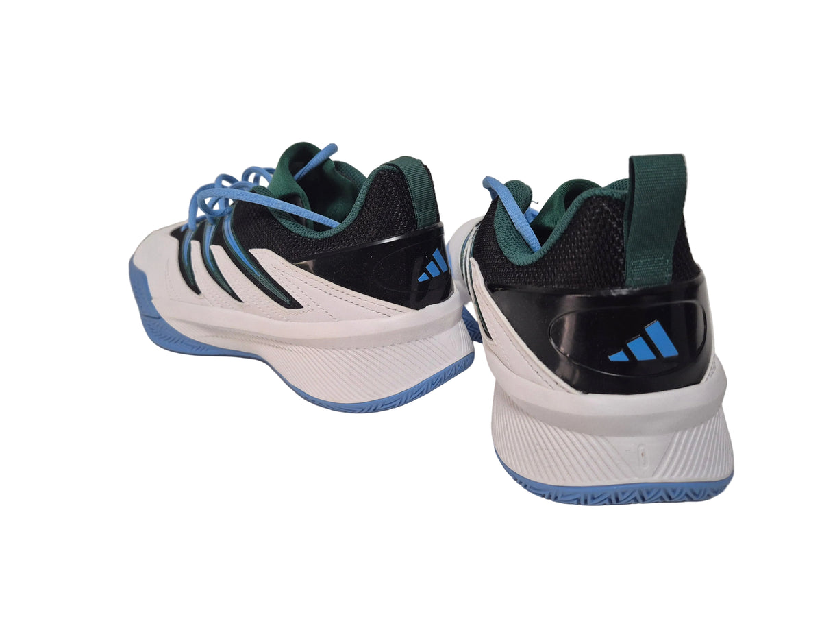 Adidas Dame Certified 3 Basketballschuh Sneaker, weiß-blau, Gr. 42
