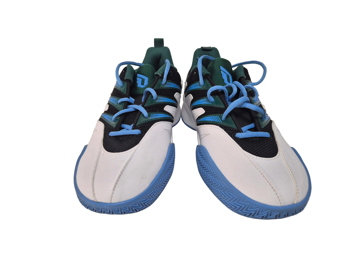 Adidas Dame Certified 3 Basketballschuh Sneaker, weiß-blau, Gr. 42