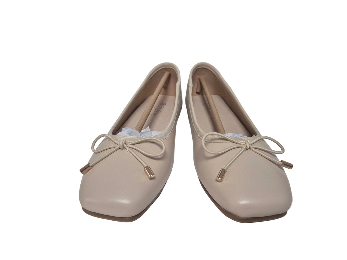 Heine Ballerinas Slipper Slip-On, sand, Gr. 38