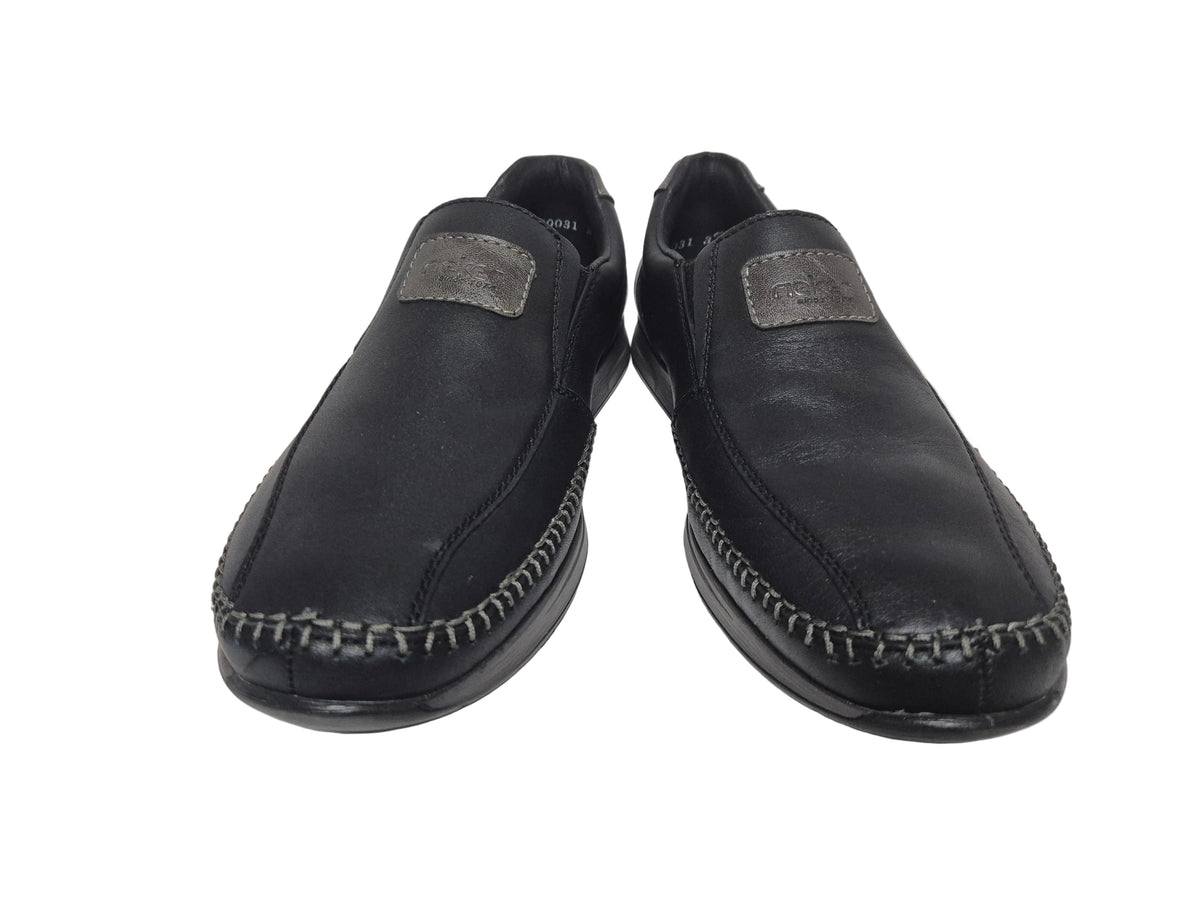 Rieker Slipper, schwarz, Gr. 40