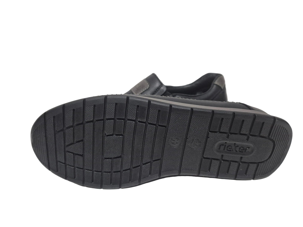 Rieker Slipper, schwarz, Gr. 40