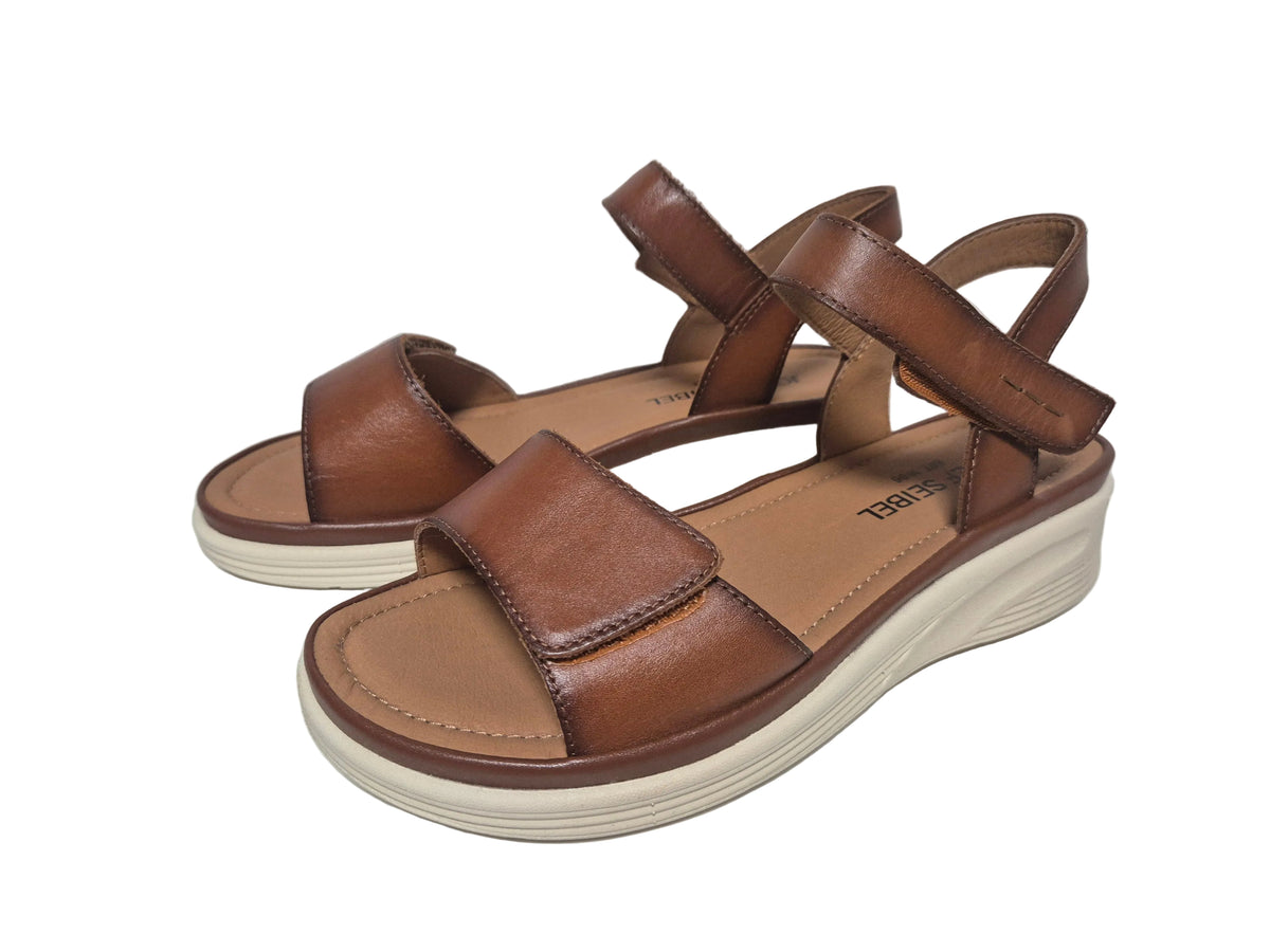Josef Seibel Sevran 01 Sandalette, cognac, Gr. 37
