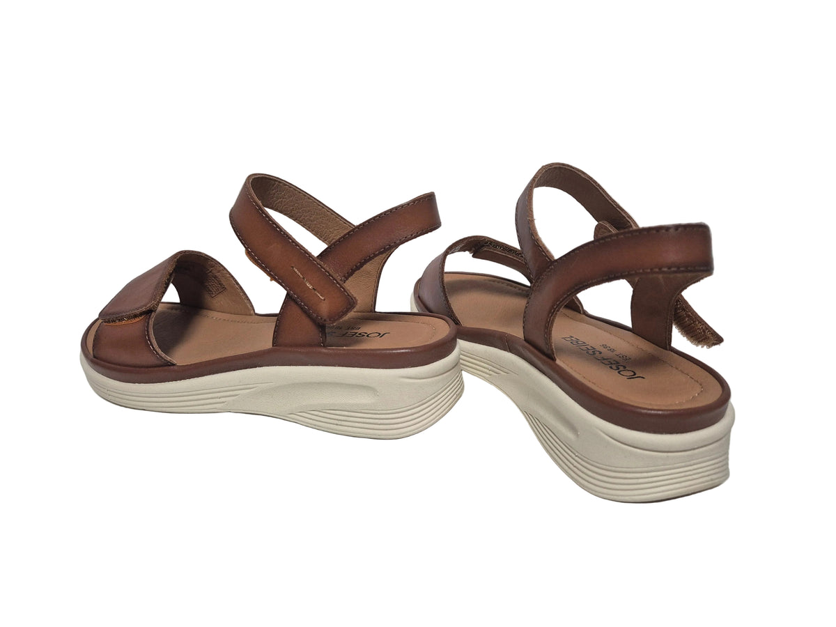 Josef Seibel Sevran 01 Sandalette, cognac, Gr. 37