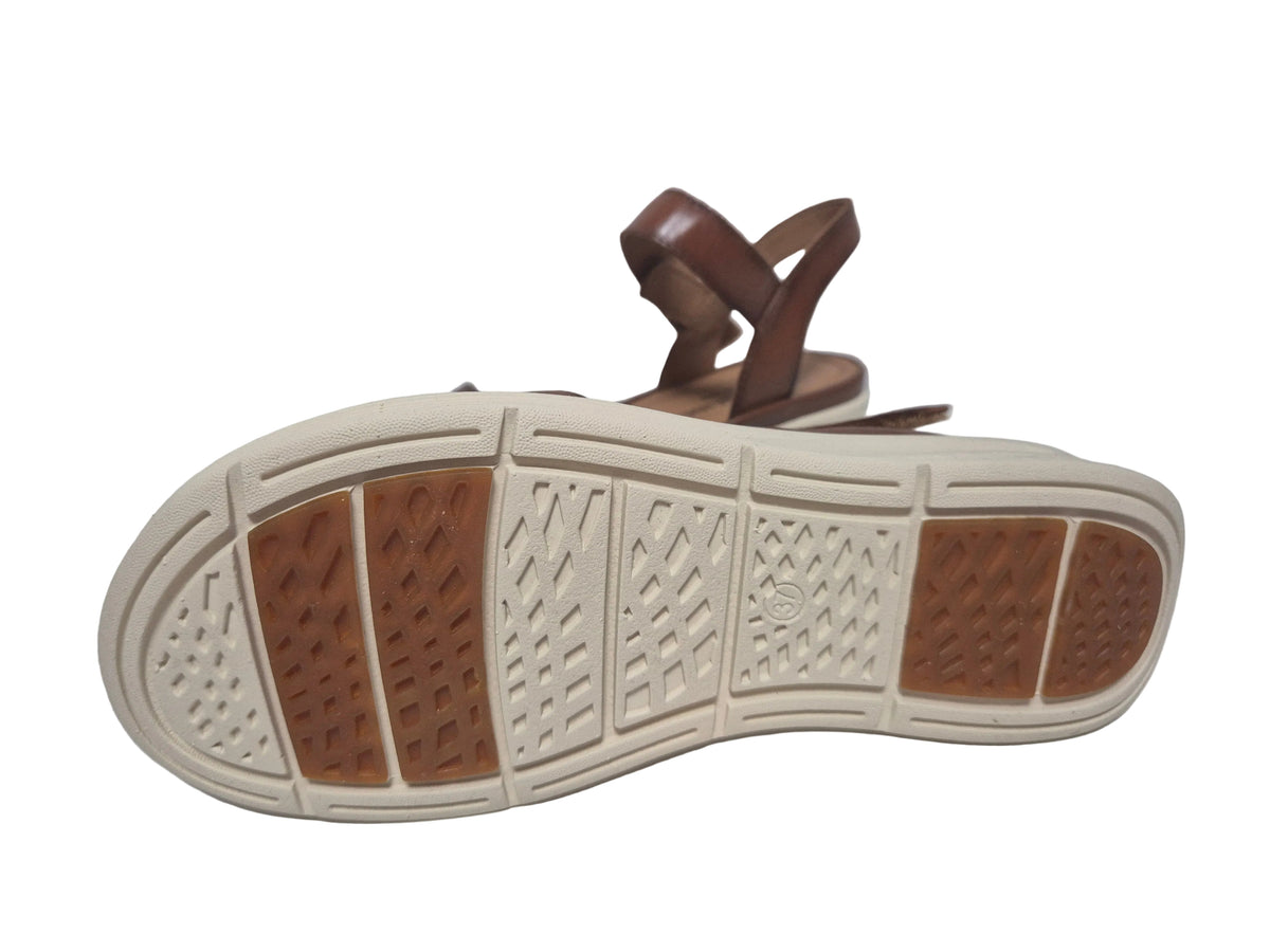 Josef Seibel Sevran 01 Sandalette, cognac, Gr. 37