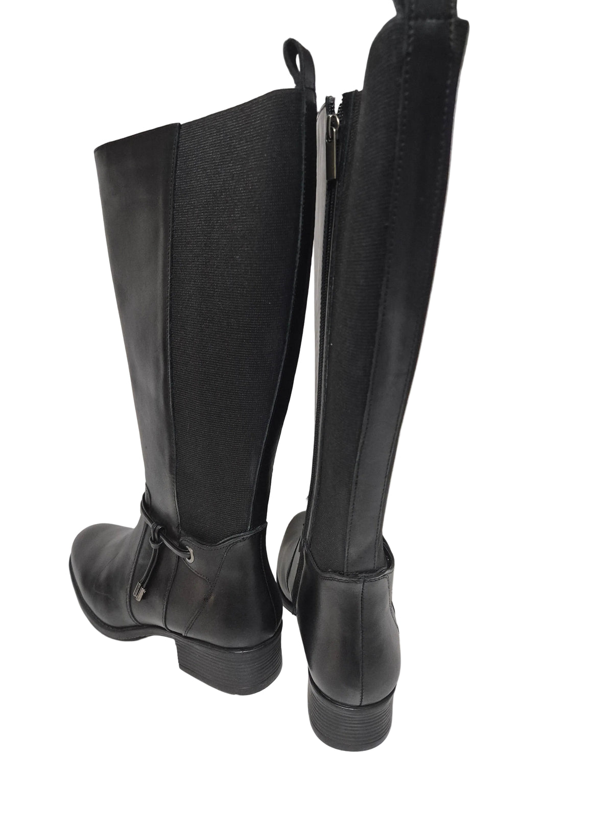 sheego Stiefel Weitschaftstiefel, schwarz, Gr. 39 XXXL