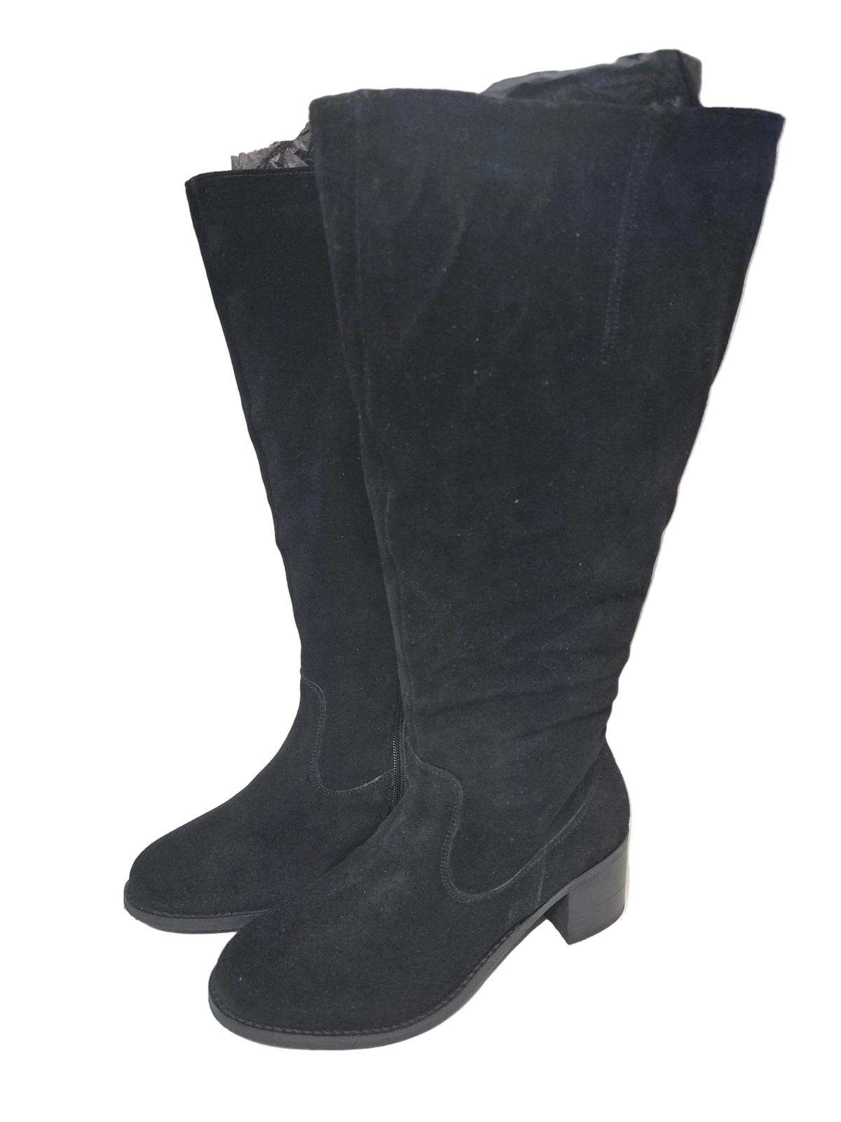 sheego Stiefel Weitschaftstiefel Winterstiefel schwarz Gr 38 XL