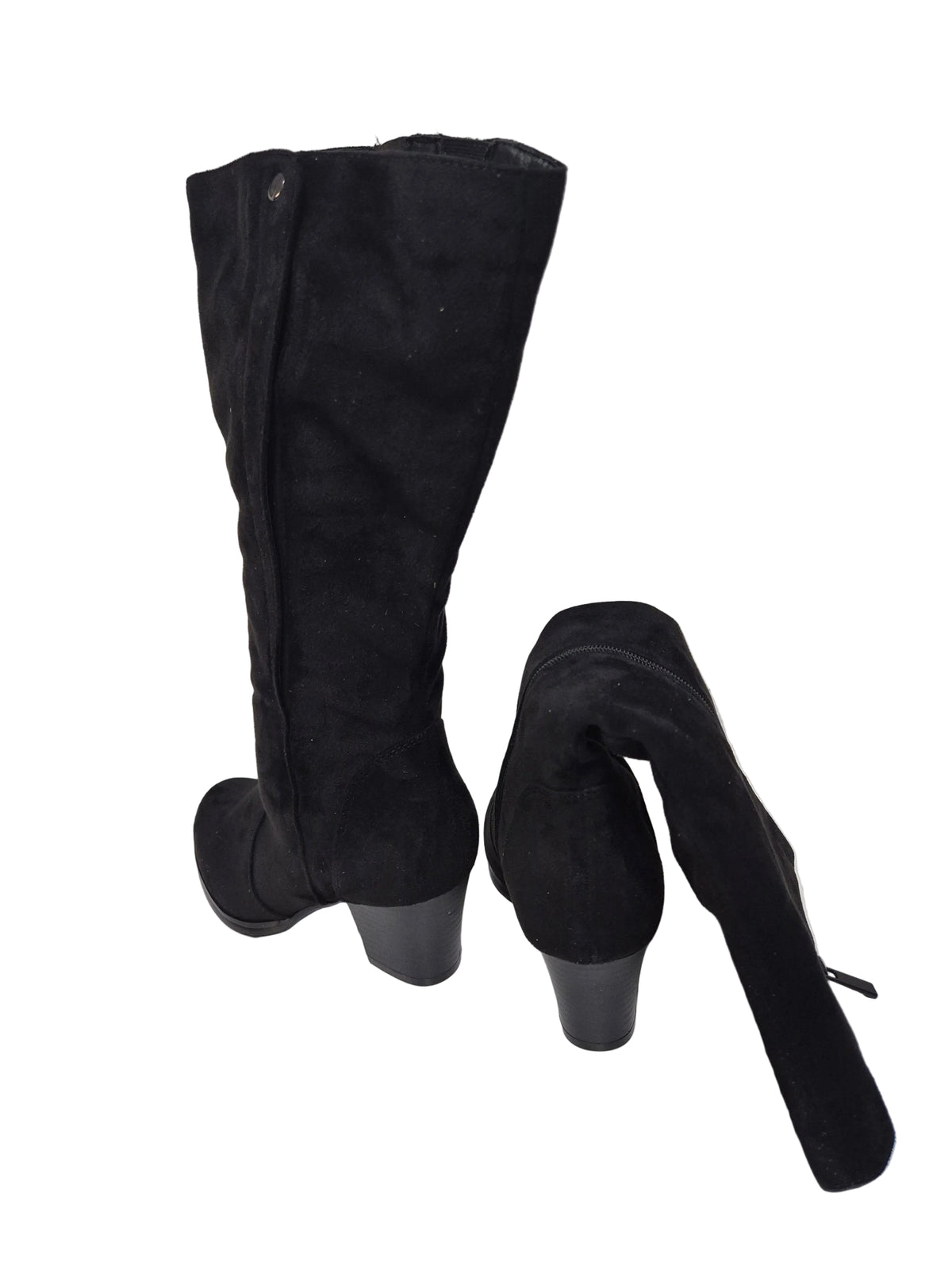 sheego Wadenhohe Weitschaftstiefel, schwarz, Gr. 37 XL