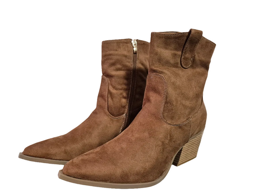 Aniston Shoes Westernstiefelette braun Gr. 38