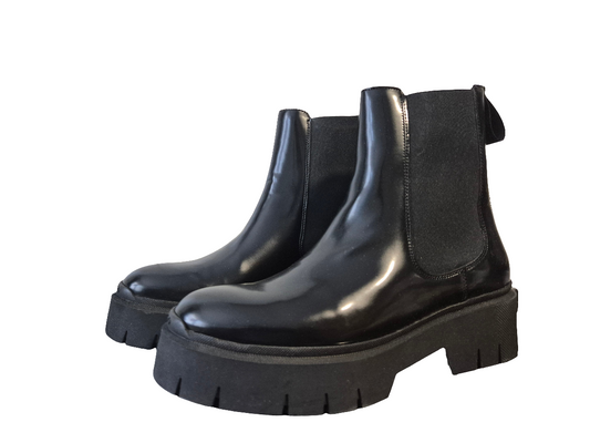 HUGO Kris Bootie Chelseaboots schwarz Gr. 41