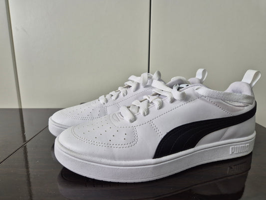 PUMA Rickie Sneaker Uni weiß-schwarz Gr. 39
