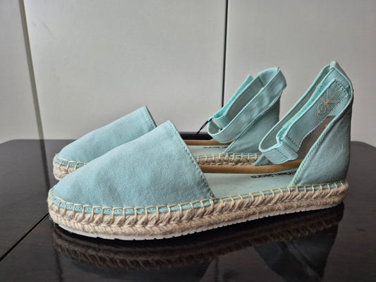 Calvin Klein Jeans Espadrilles Pastellblau Gr. 37