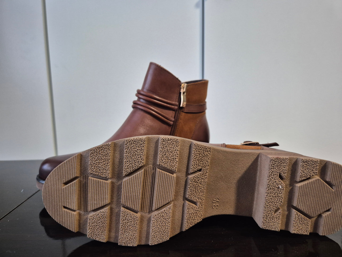 CAPRICE Stiefelette Blockabsatz, Ankleboots, Komfortschuh braun
