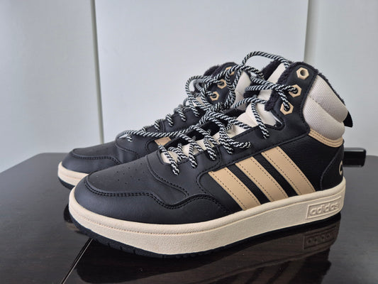 ADIDAS SPORTSWEAR HOOPS 3.0 MID Lifestyle Basketball Classic schwarz/beige Gr. 40