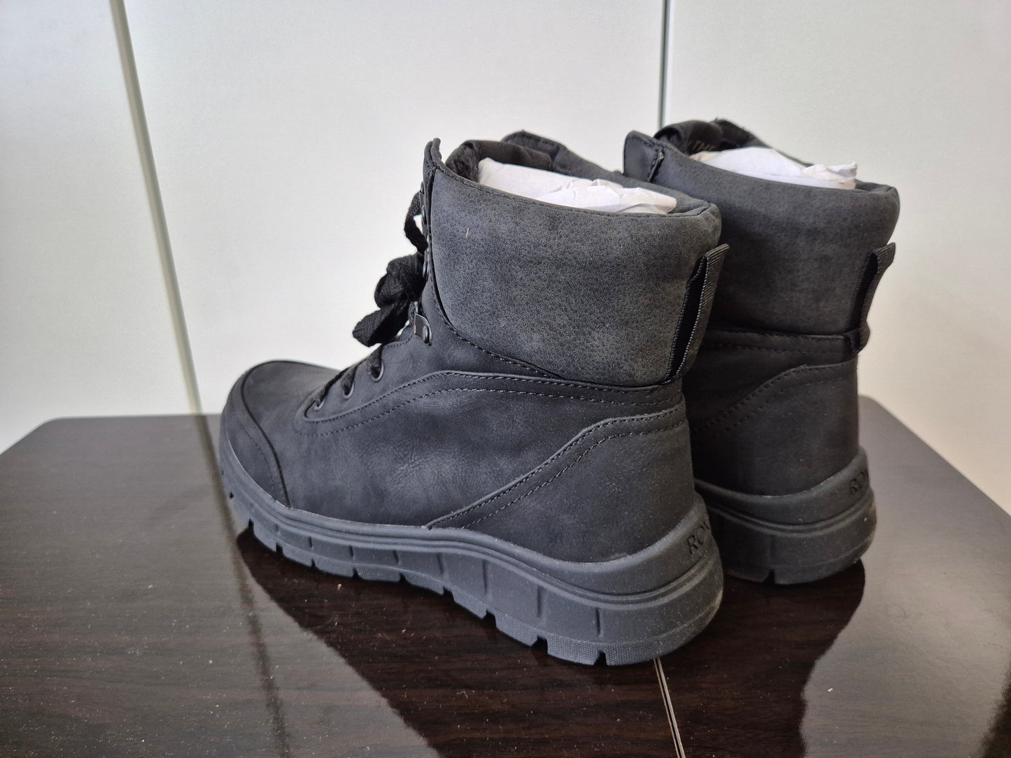 ROXY KARMEL Schnürboots schwarz Gr. 40