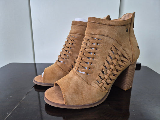 MUSTANG SHOES Sandalette Sommerschuh, Sandale, braun Gr. 40