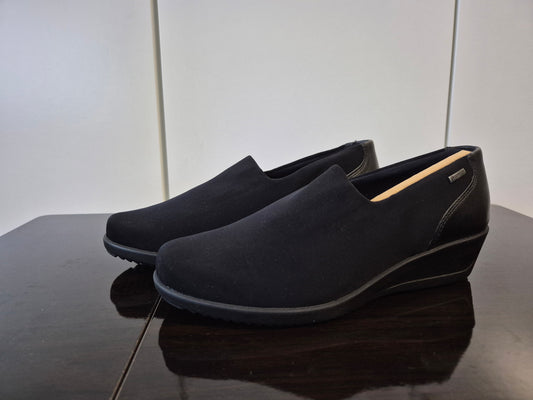 ARA ZÜRICH Slipper Trotteur Hochfrontpumps schwarz Gr. 37