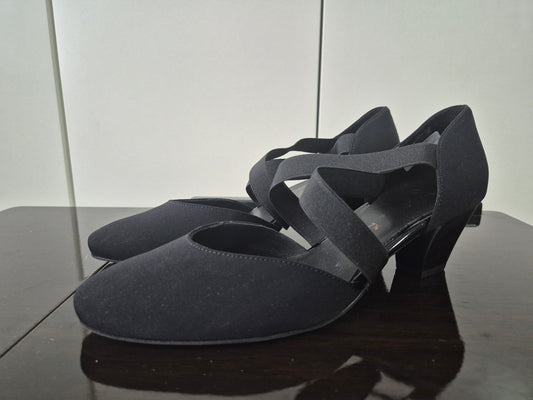 ARA TOULOUSE Spangenpumps schwarz Gr. 41 (UK7,5)