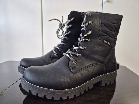 RIEKER Winterstiefelette schwarz Gr. 41