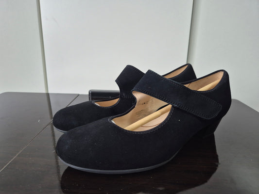 ARA CATANIA Spangenpumps Ballerina schwarz Gr. 37