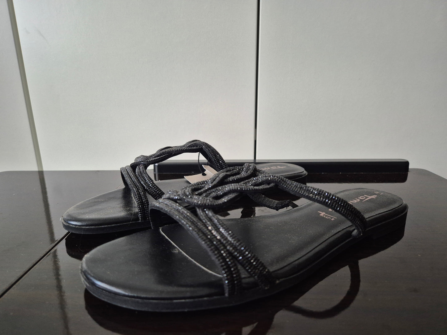 Tamaris Sandale schwarz Gr. 41