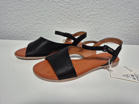 MUSTANG SHOES Sandale Sommerschuh, Sandalette, Riemchensanda schwarz Gr. 43
